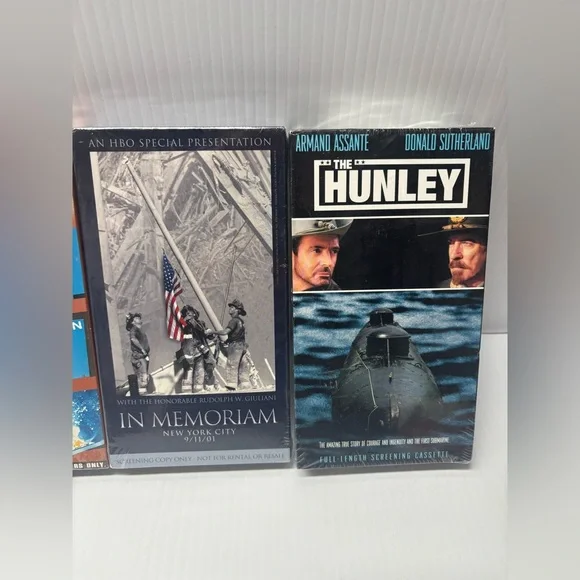 Lot 4 Rare VHS Screening Copies Promo Not For Rental Video Store Screeners RARE - Picture 2 of 7